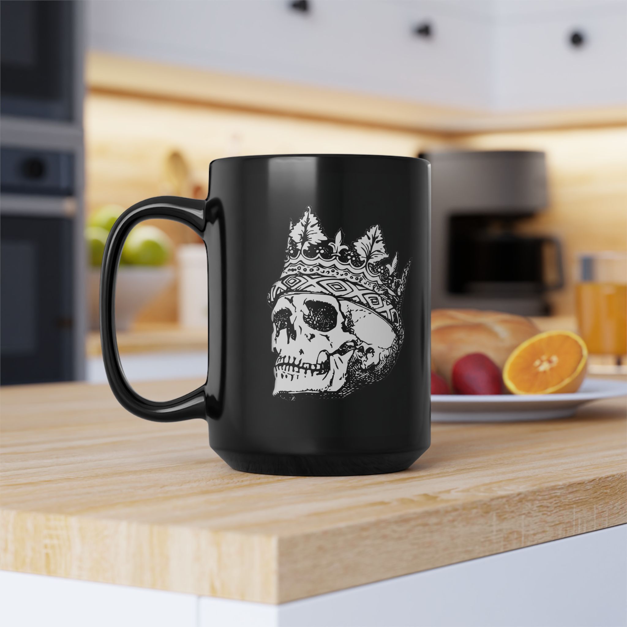 Goblins & Galaxies Black Ceramic Mug — 15oz - Image 2