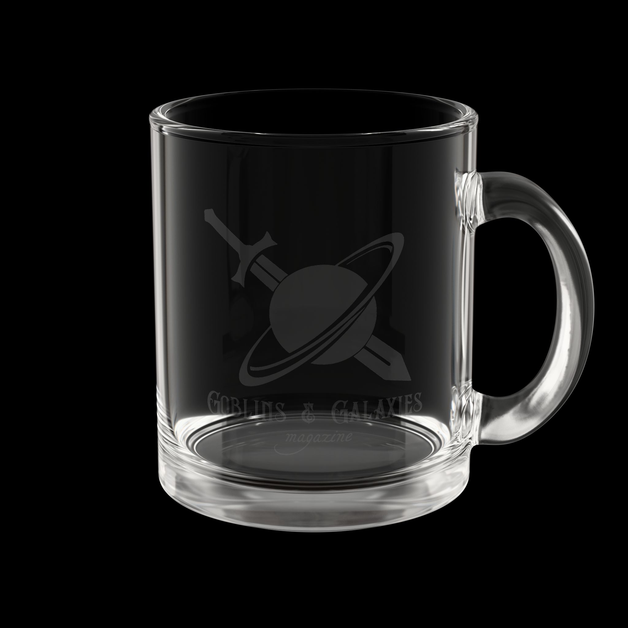 10oz Goblins & Galaxies Glass Mug